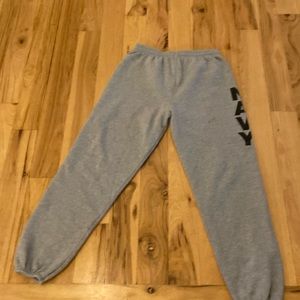Men's large navy sweatpants